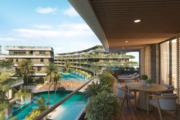 Unique project with one, two or three bedroom condos