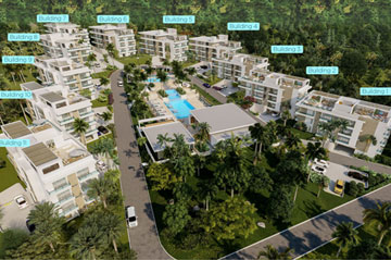 Modern condos steps to world famous Encuentro Beach