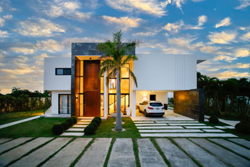 Stunning Modern Villa with Ocean and Mountain Views in Gated Community Near Sosua and Cabarete