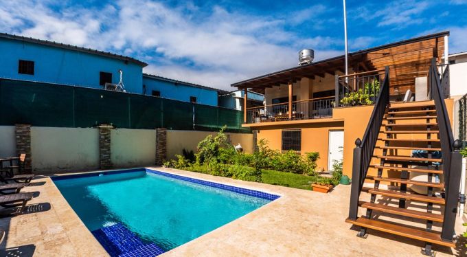 #16 Renovated Restaurant with 6 Apartments and Pool for Sale in Prime Sosua Location