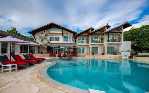 #3 Contemporary 10-Bedroom Mansion for Sale in Casa de Campo, La Romana – Ocean & Golf Course Views